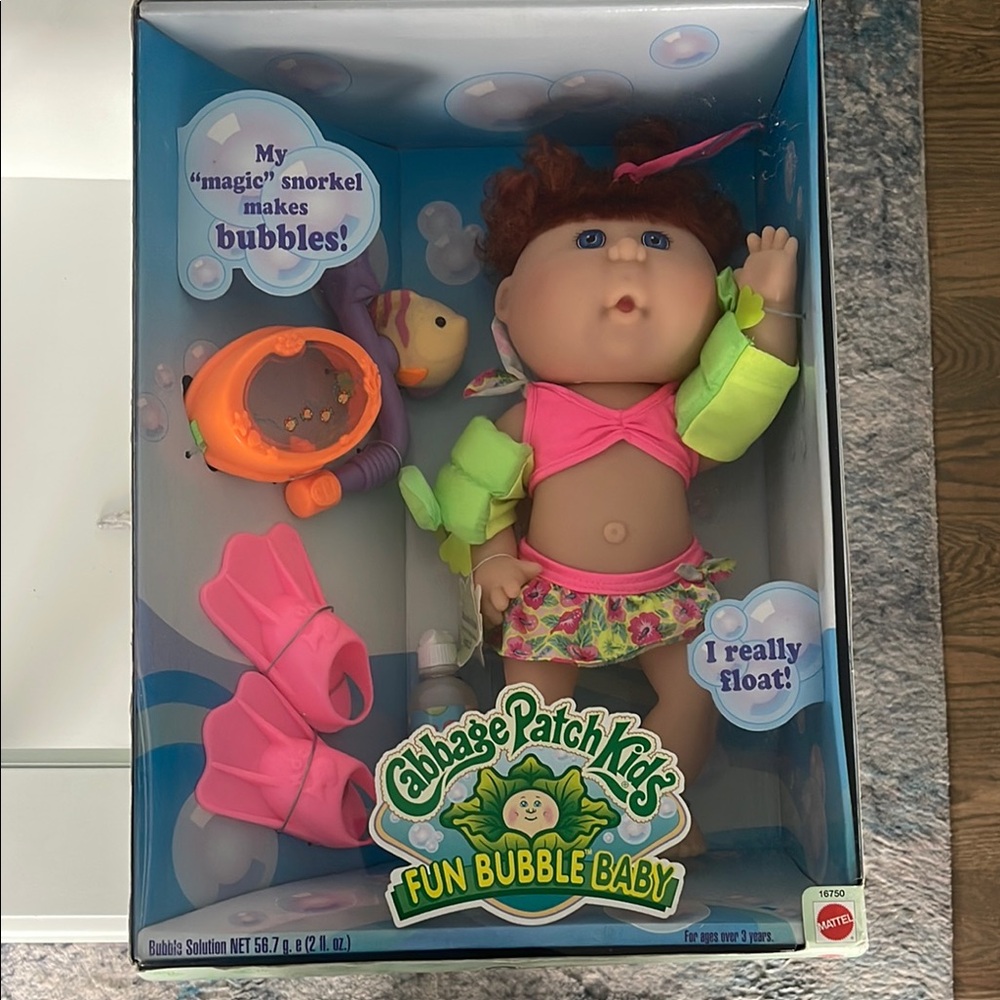 Fun Bubble baby cabbage patch kids
